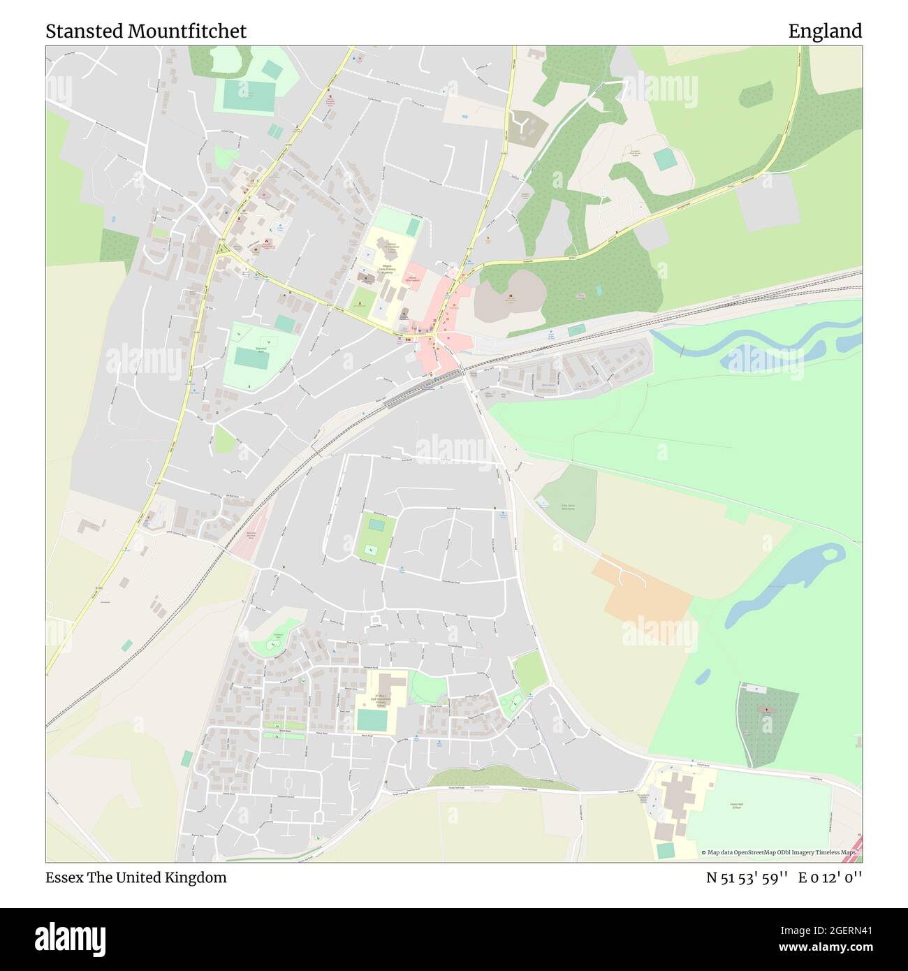 Map Of Stansted Mountfitchet Stansted Mountfitchet, Essex, United Kingdom, England, N 51 53' 59'', E 0  12' 0'', Map, Timeless Map Published In 2021. Travelers, Explorers And  Adventurers Like Florence Nightingale, David Livingstone, Ernest  Shackleton, Lewis