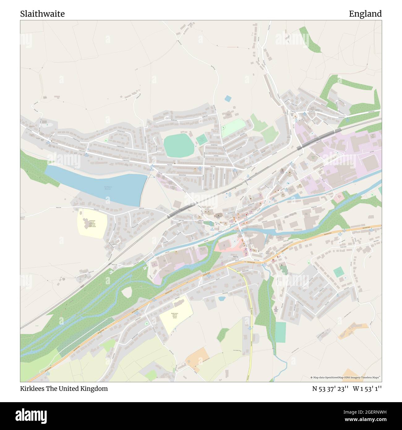 Slaithwaite, Kirklees, United Kingdom, England, N 53 37' 23'', W 1 53