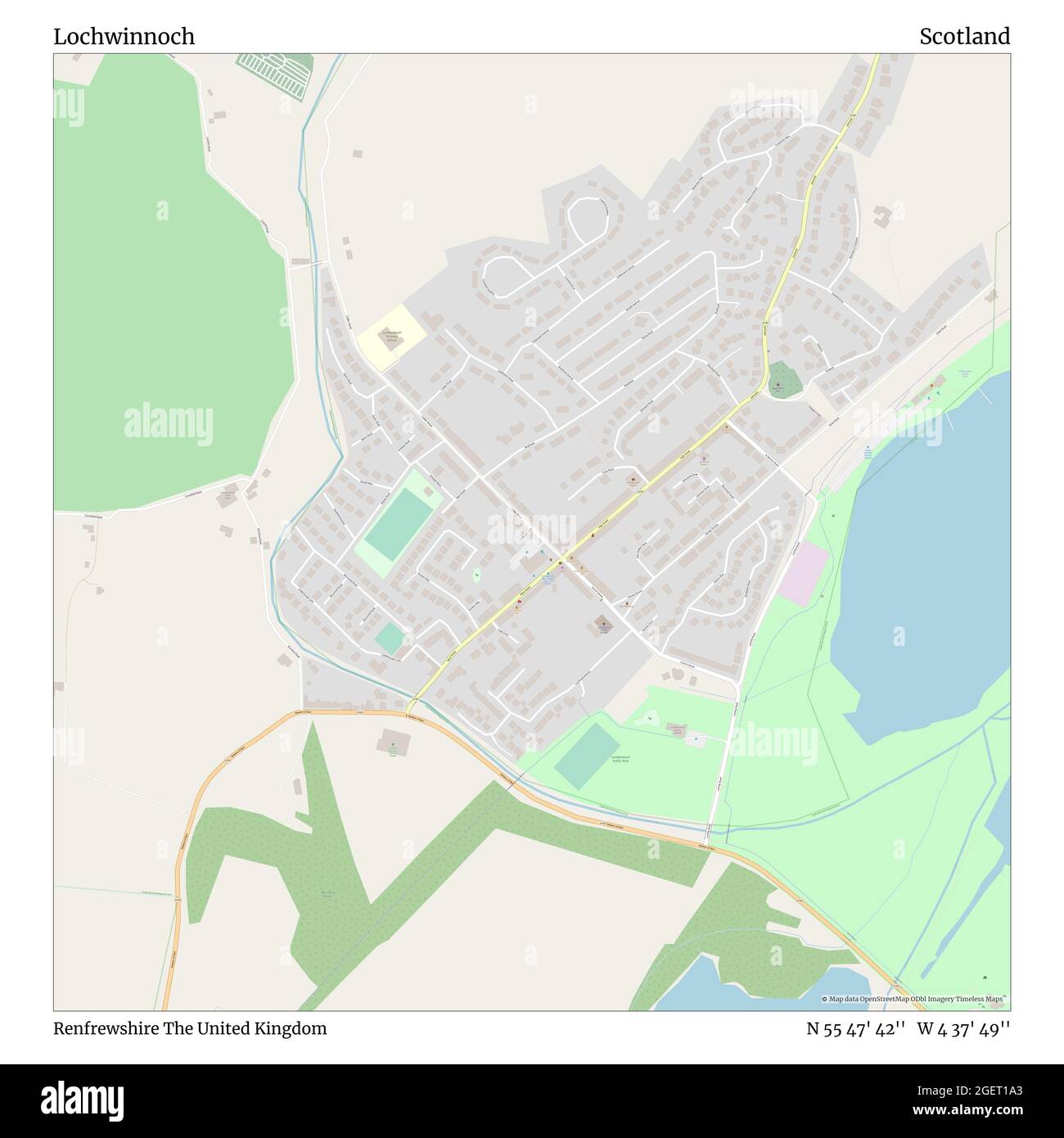 Lochwinnoch, Renfrewshire, United Kingdom, Scotland, N 55 47' 42'', W 4