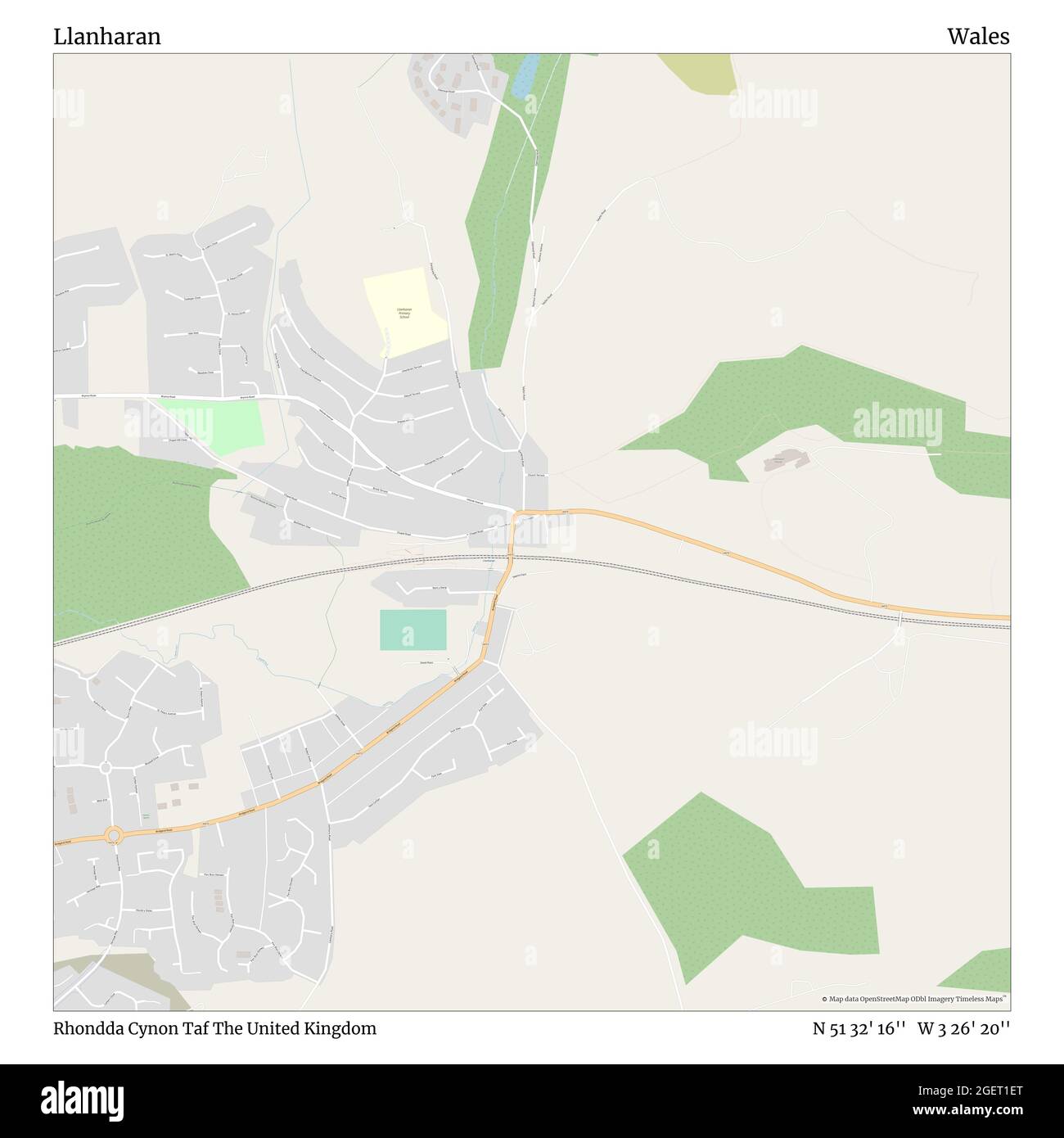 Rhondda cynon taf map hires stock photography and images Alamy