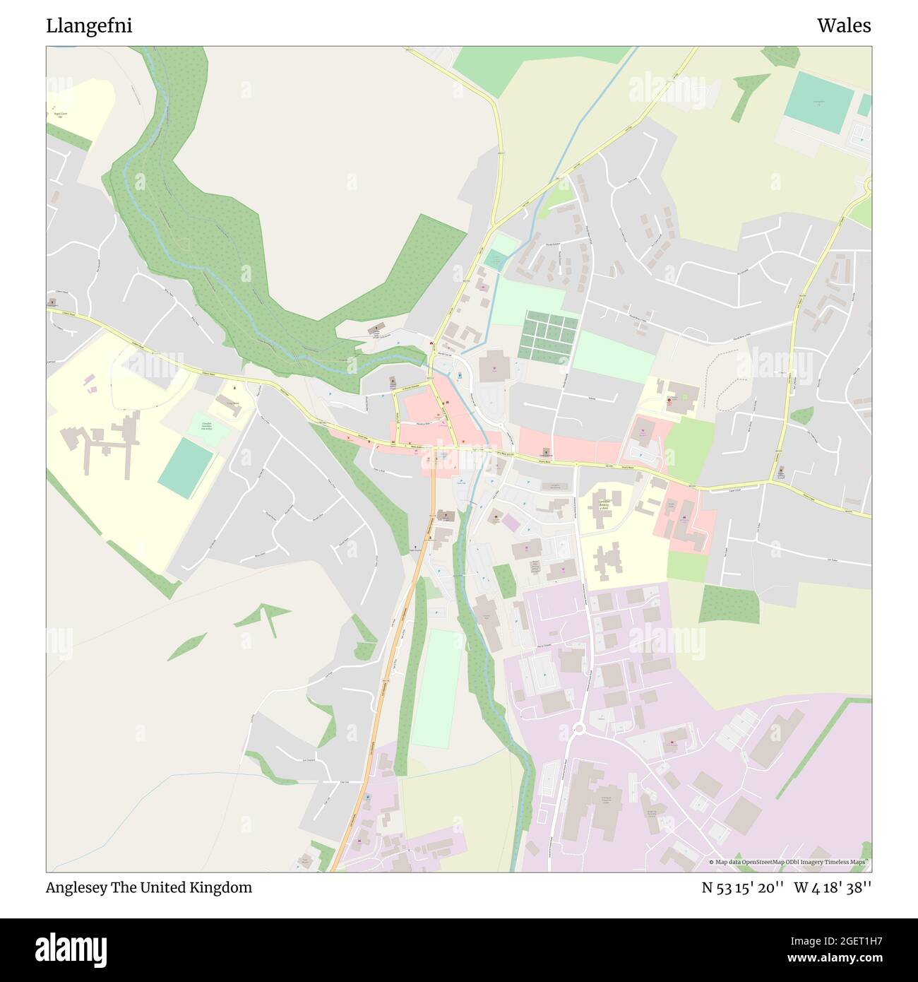 Map of anglesey Cut Out Stock Images & Pictures Alamy