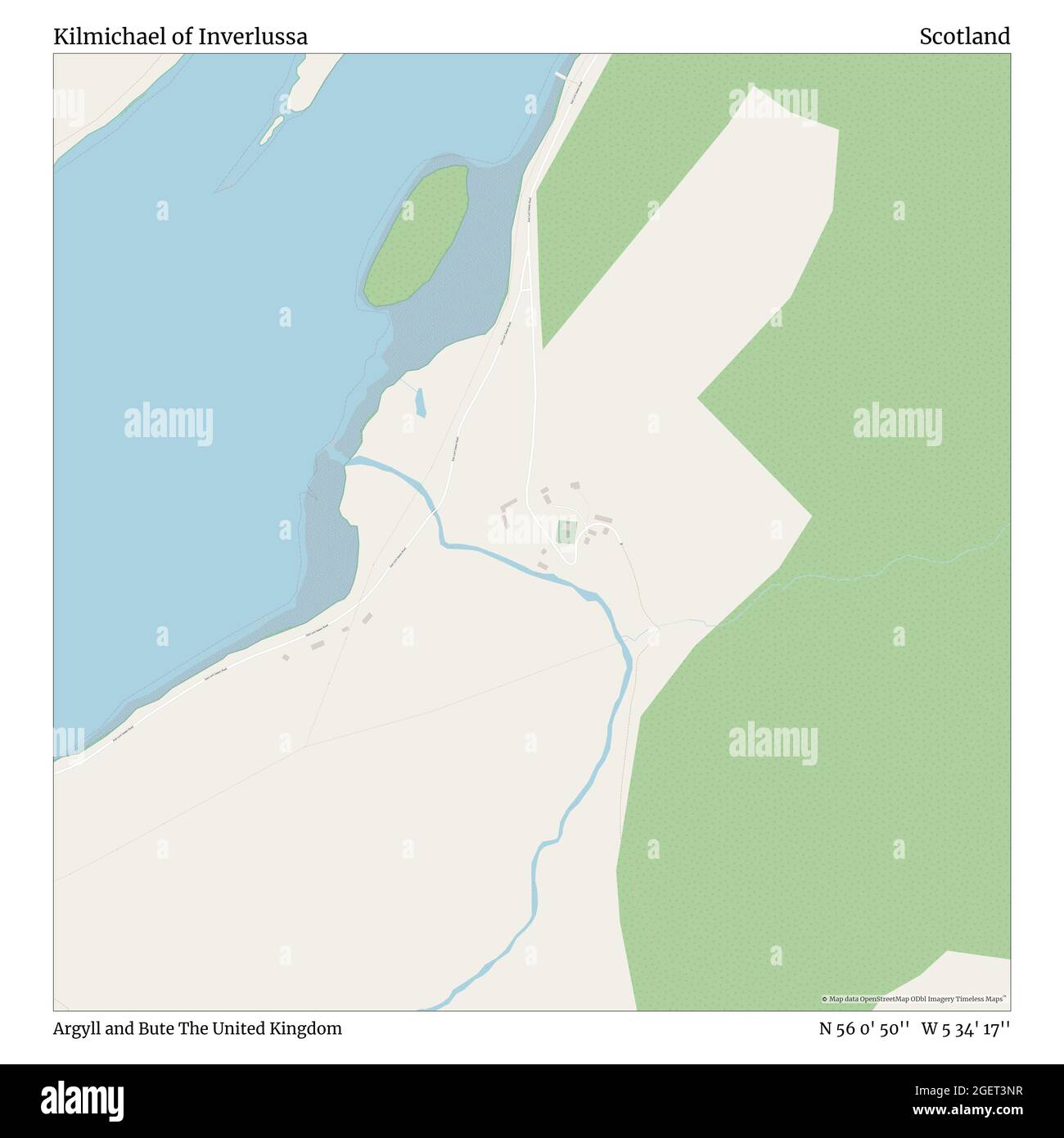Argyll map hires stock photography and images Alamy