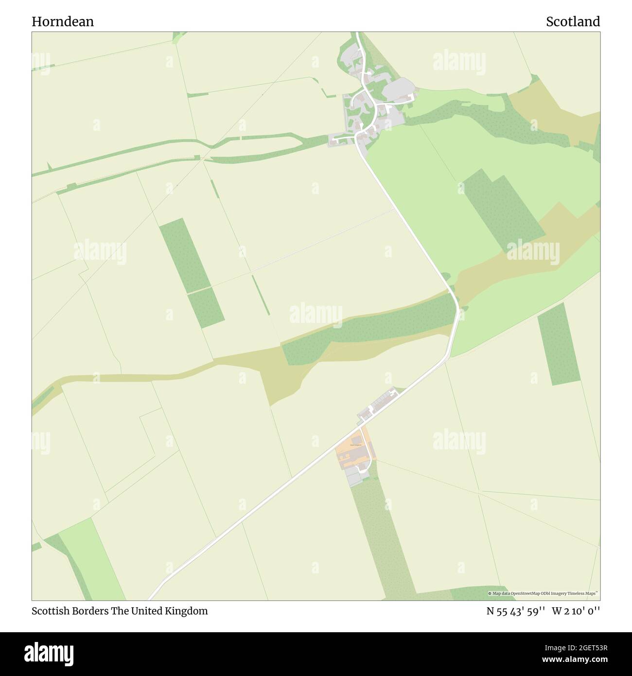 Horndean, Scottish Borders, United Kingdom, Scotland, N 55 43' 59'', W
