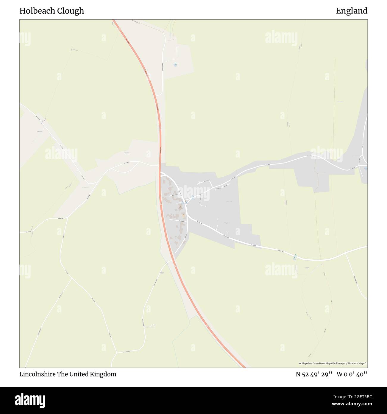 Map Of Holbeach High Resolution Stock Photography and Images Alamy
