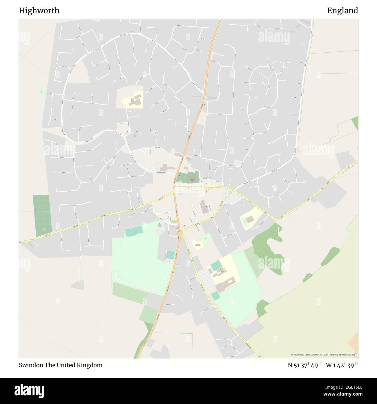 Highworth Swindon United Kingdom England N 51 37 49 W 1 42 39 Map Timeless Map Published In 21 Travelers Explorers And Adventurers Like Florence Nightingale David Livingstone Ernest Shackleton Lewis And