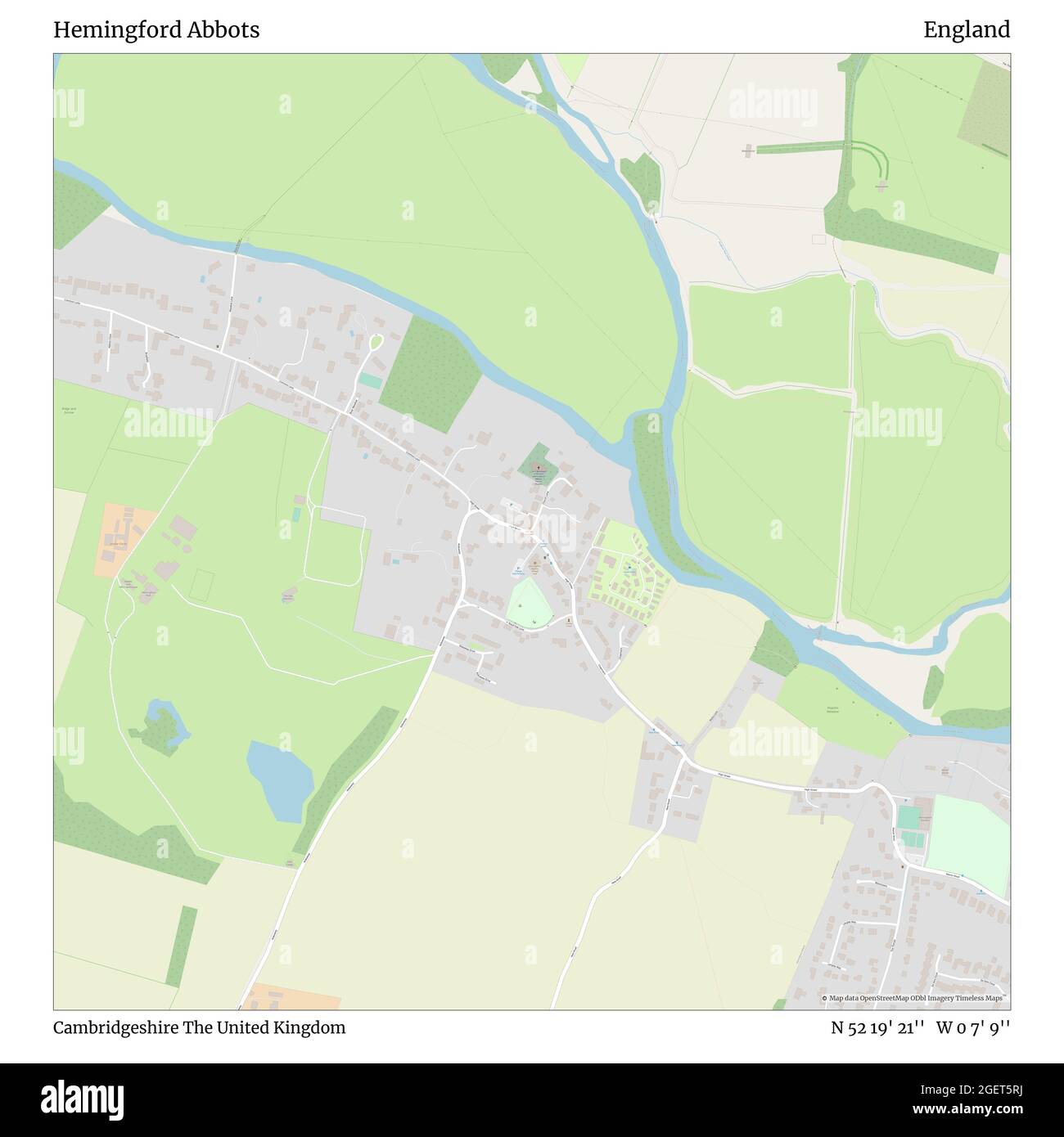 Map of hemingford Cut Out Stock Images & Pictures Alamy