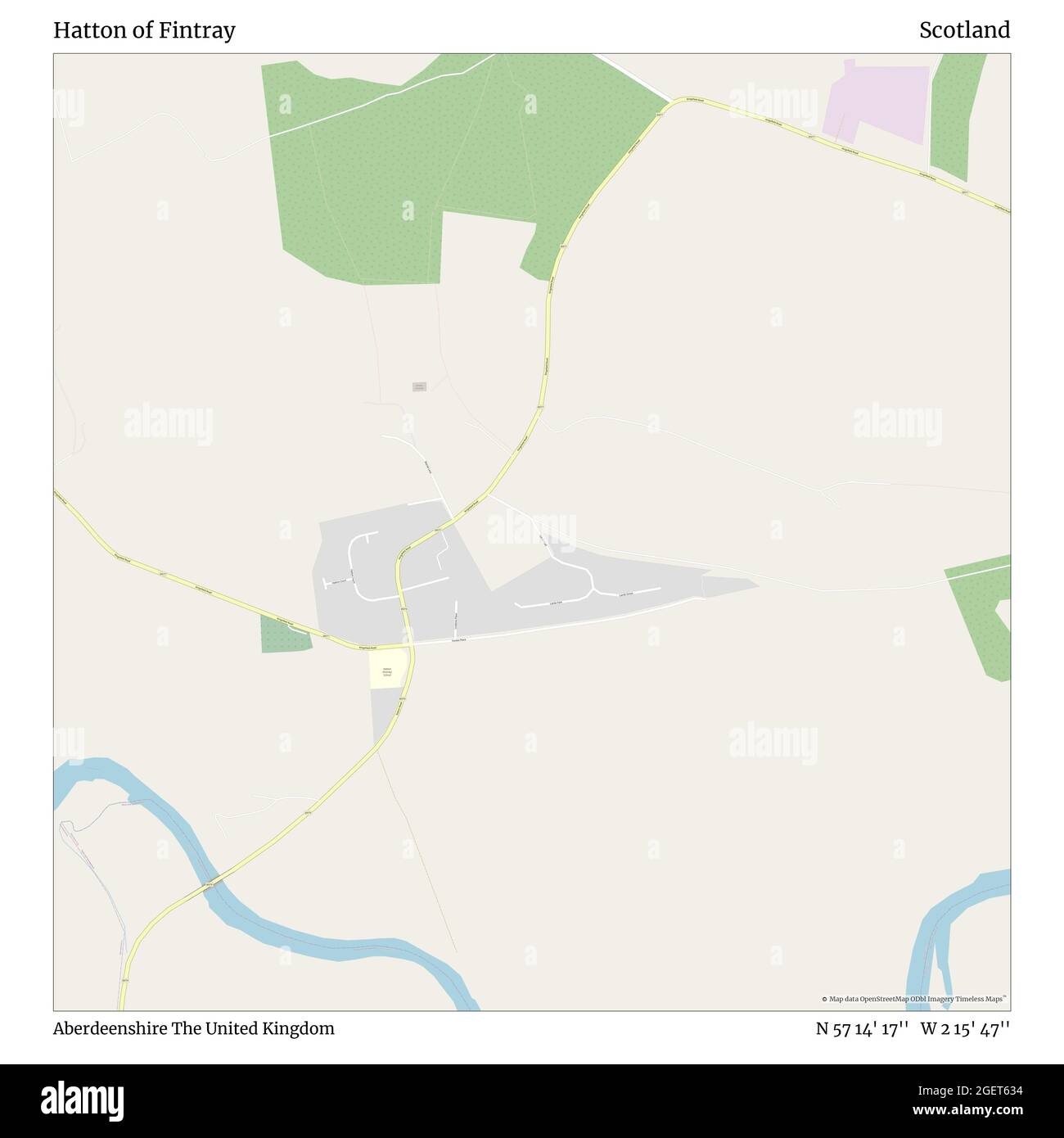 Map of hatton hires stock photography and images Alamy