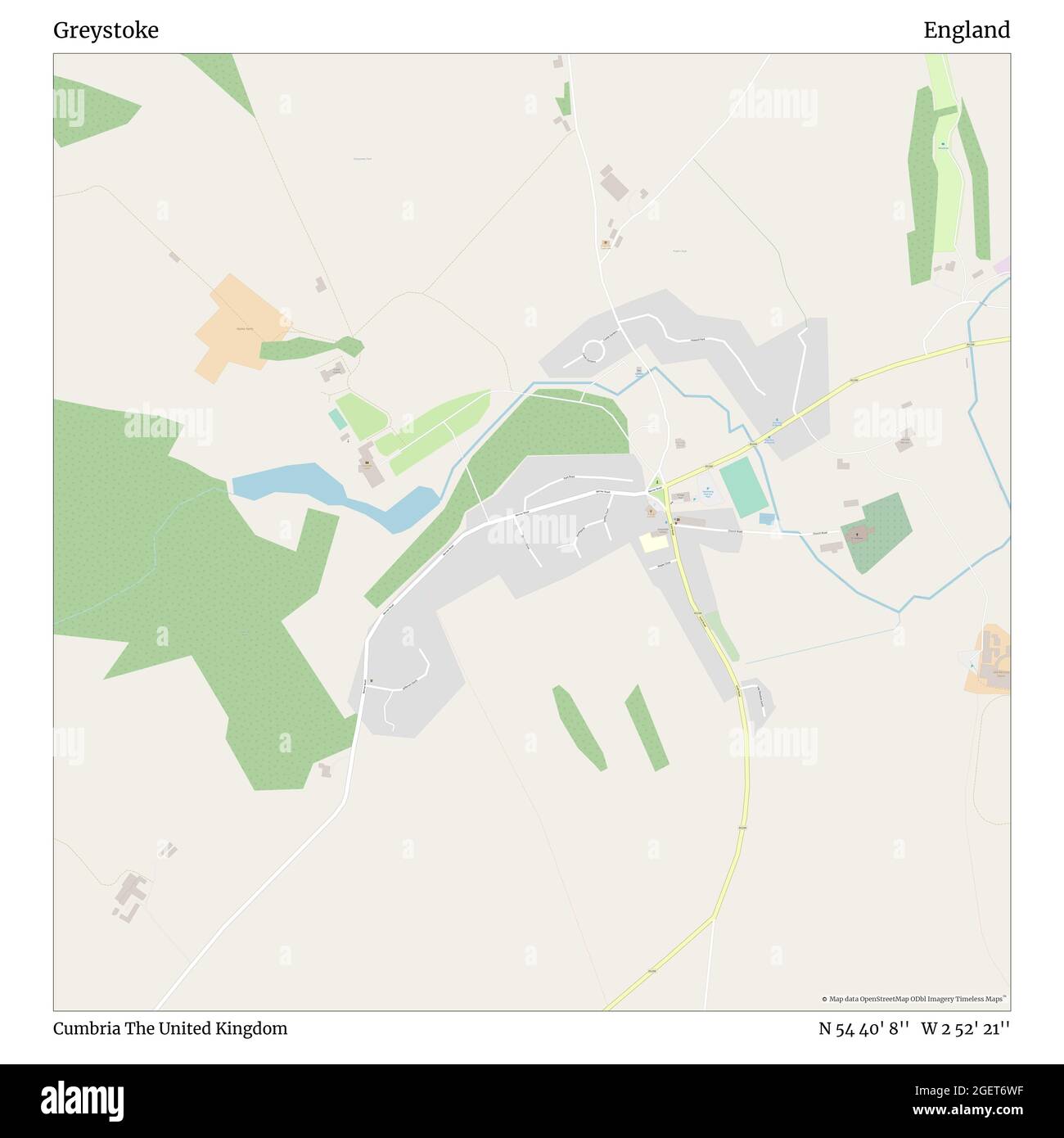 Greystoke Cumbria United Kingdom England N 54 40 8 W 2 52 21 Map Timeless Map Published In 21 Travelers Explorers And Adventurers Like Florence Nightingale David Livingstone Ernest Shackleton Lewis And