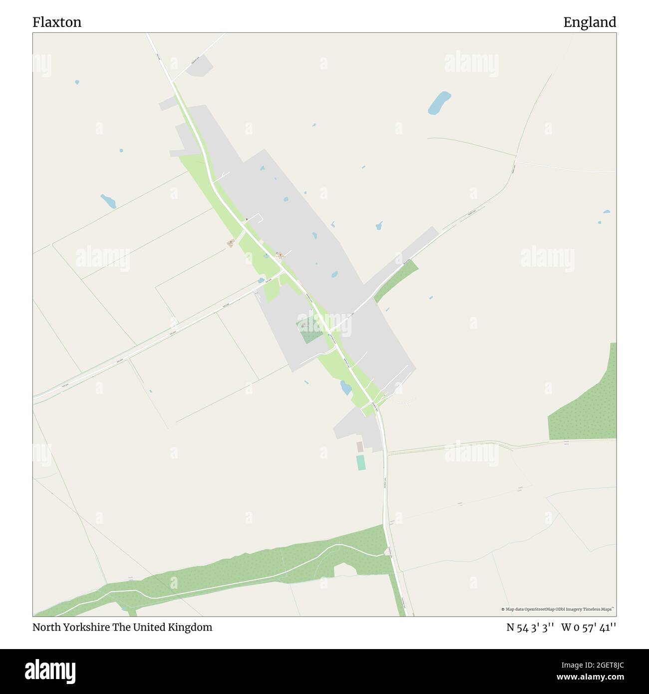Flaxton, North Yorkshire, United Kingdom, England, N 54 3' 3'', W 0 57