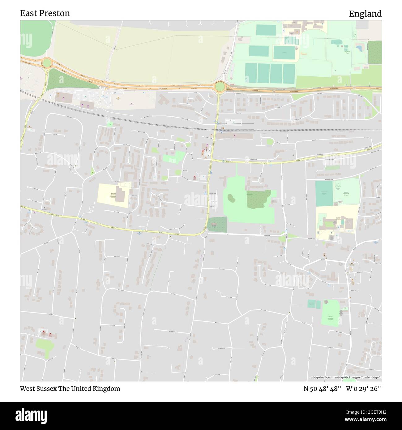 East Preston, West Sussex, United Kingdom, England, N 50 48' 48'', W 0