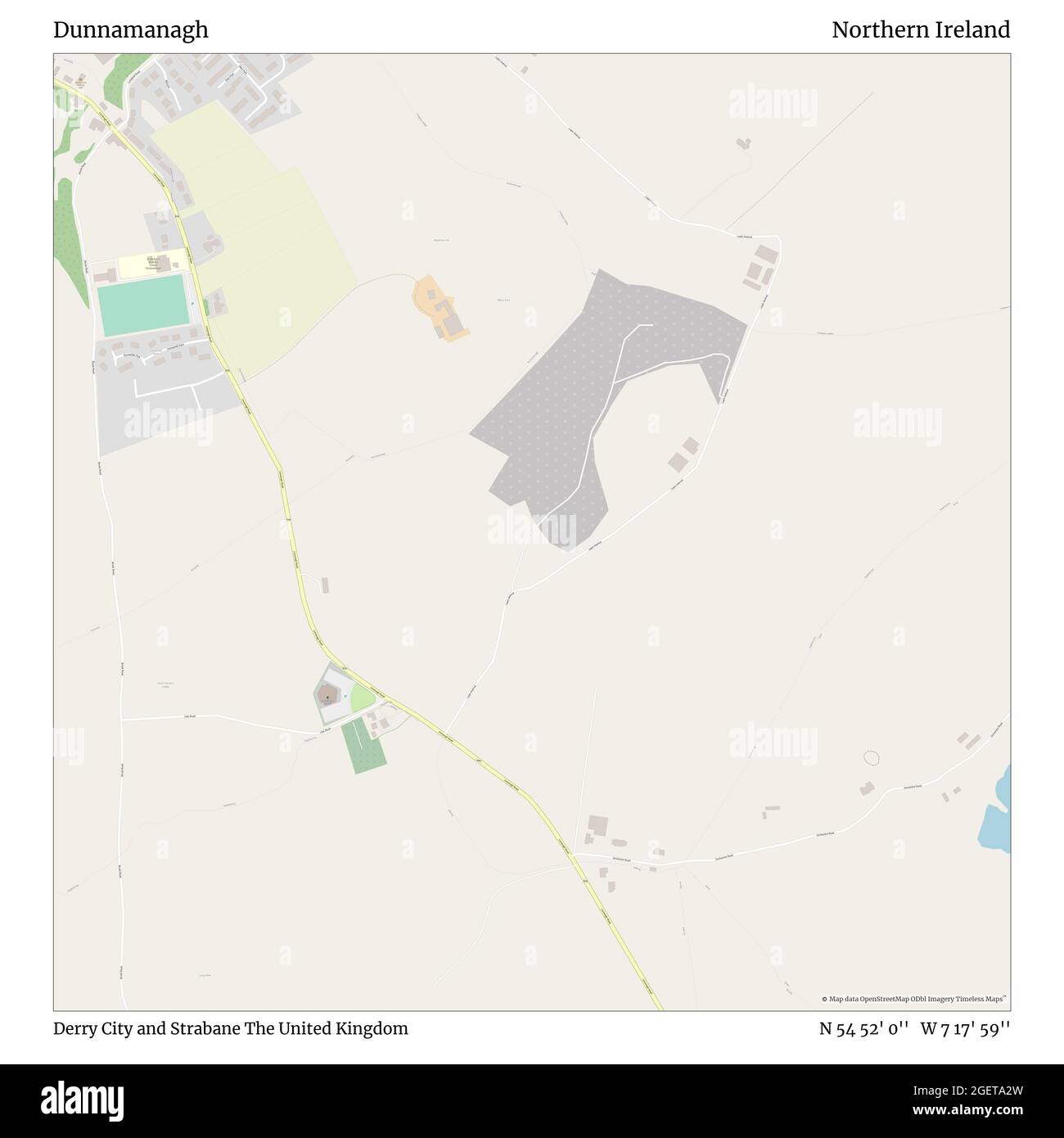 Dunnamanagh, Derry City and Strabane, United Kingdom, Northern Ireland ...
