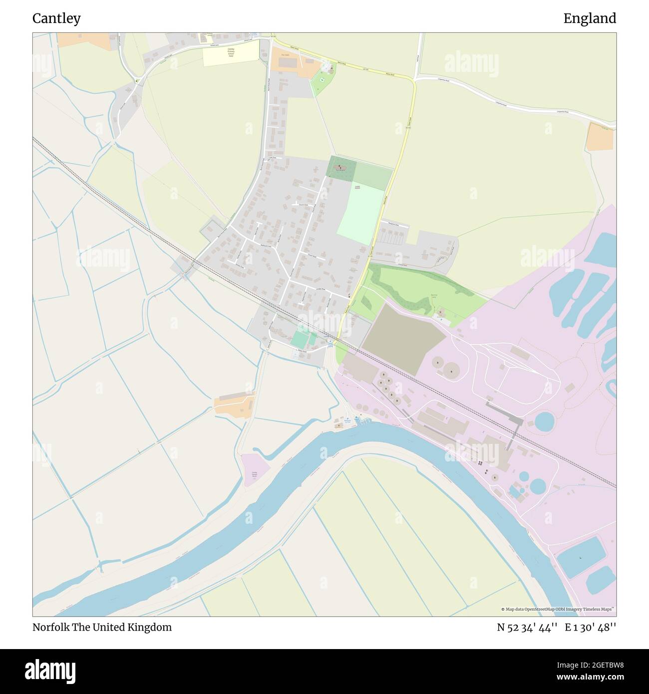 Cantley, Norfolk, United Kingdom, England, N 52 34' 44'', E 1 30' 48