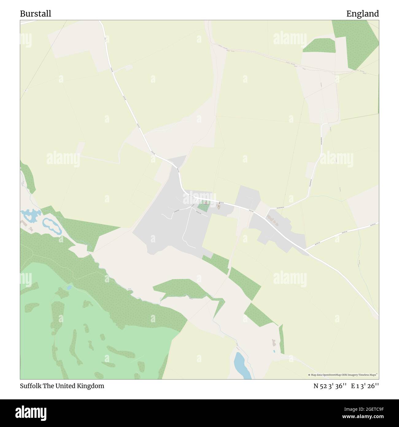 Map of burstall hires stock photography and images Alamy