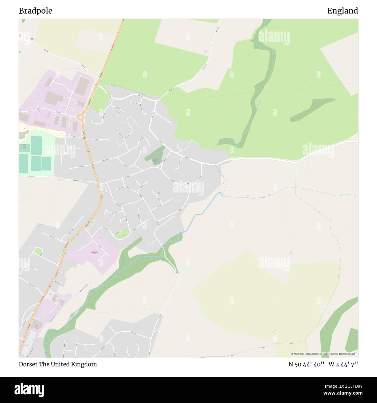 Tithe Map Bradpole Bradpole hi-res stock photography and images - Alamy