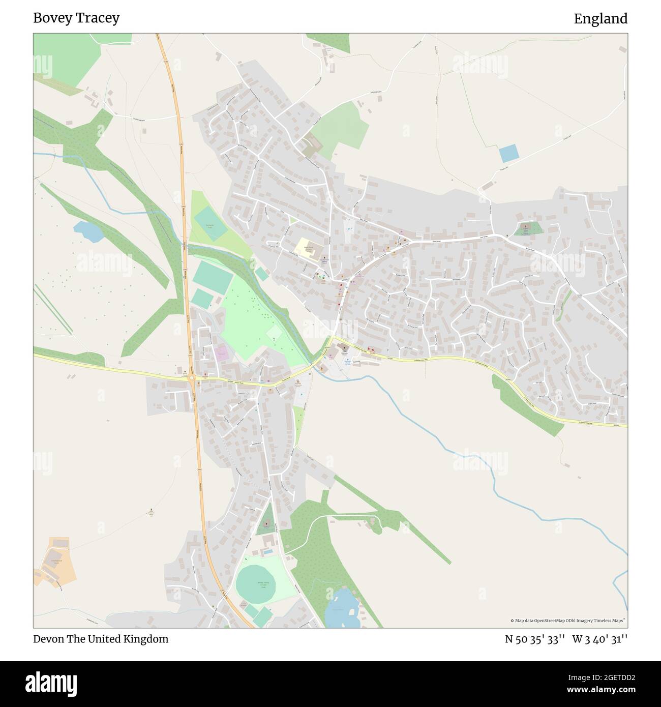 Bovey Tracey Devon United Kingdom England N 50 35 33 W 3 40 31 Map Timeless Map Published In 21 Travelers Explorers And Adventurers Like Florence Nightingale David Livingstone Ernest Shackleton Lewis