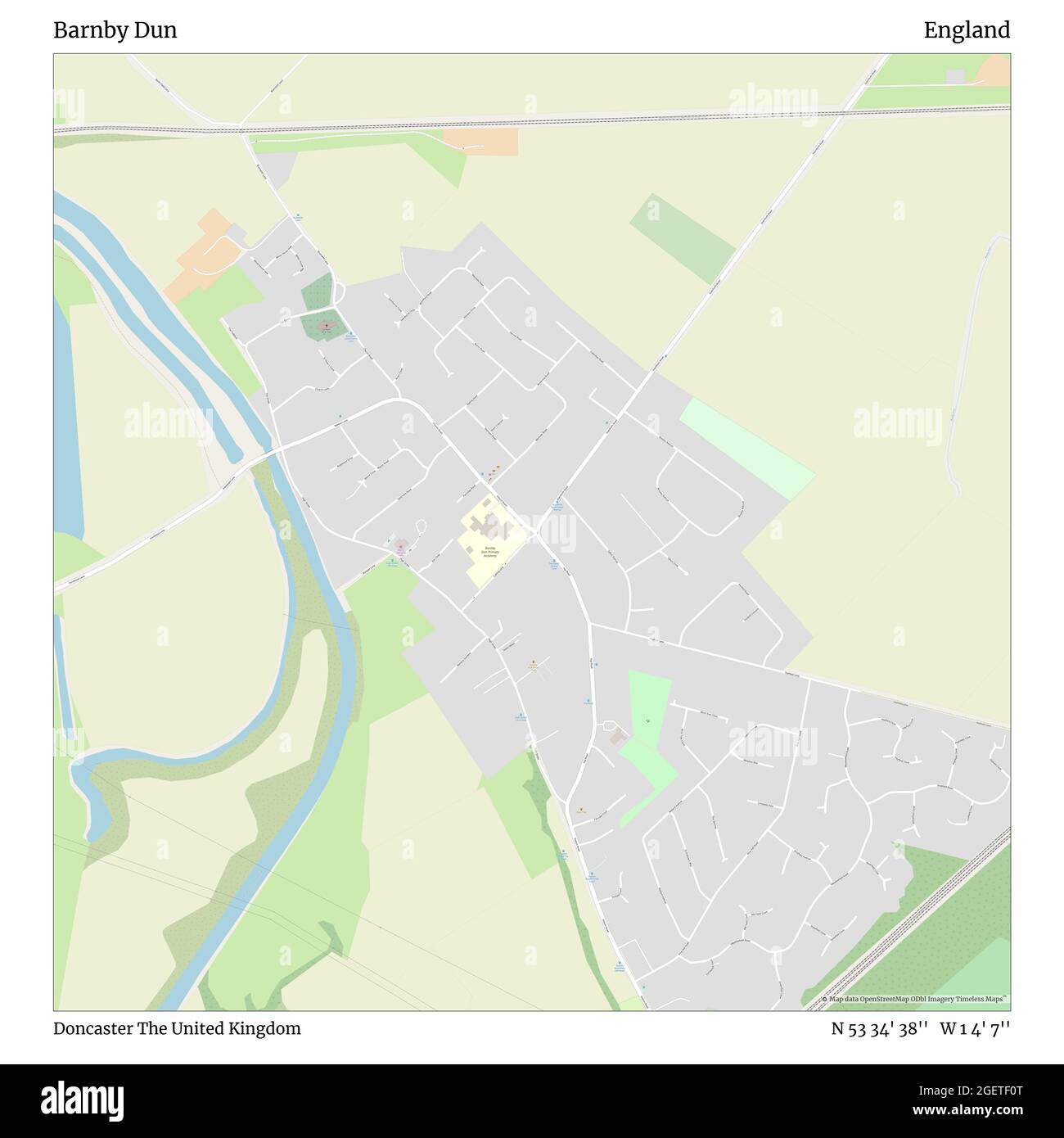 Map of doncaster Cut Out Stock Images & Pictures Alamy