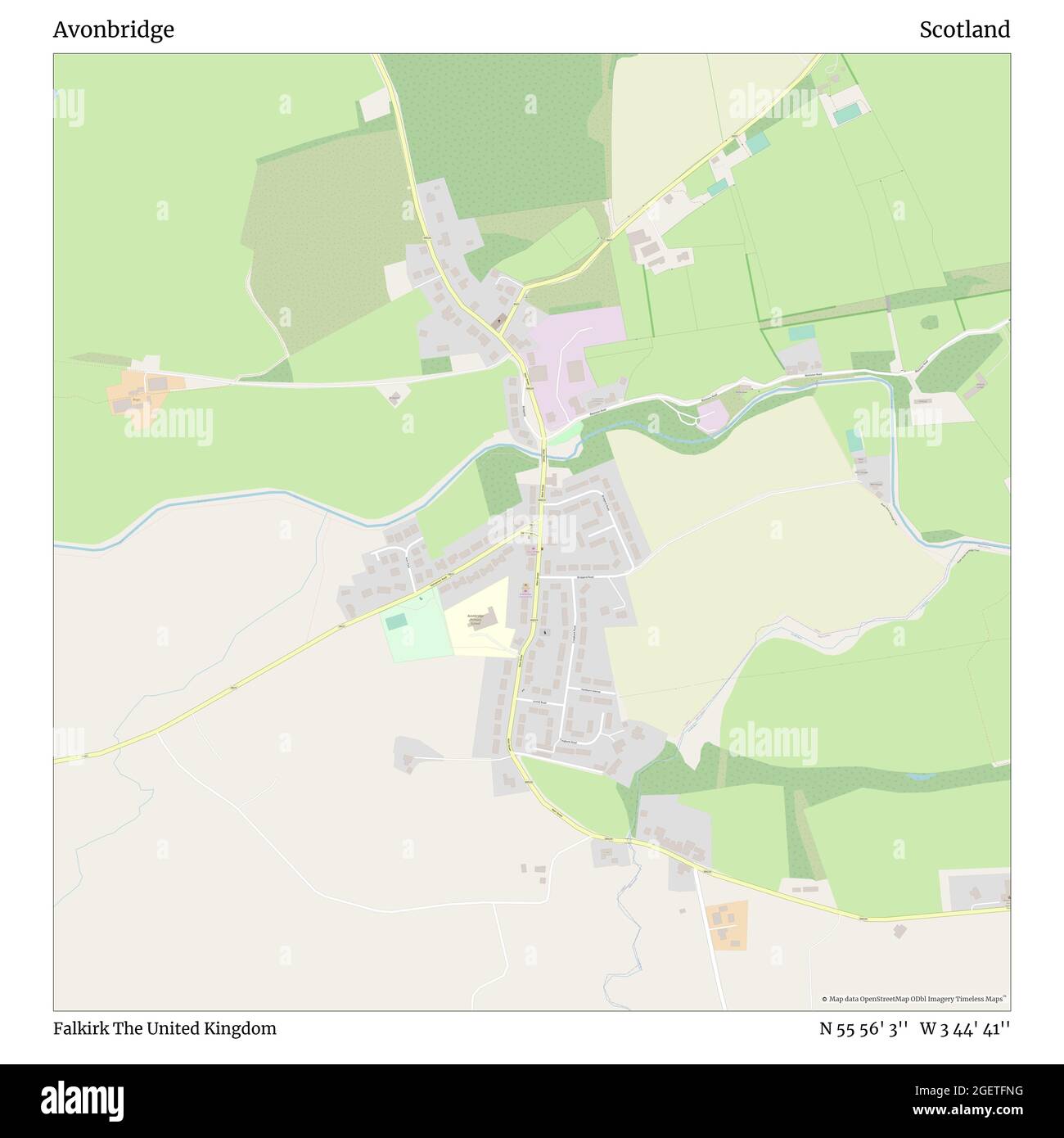 Map of falkirk hires stock photography and images Alamy
