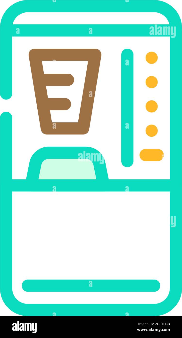 coffee machine color icon vector illustration Stock Vector Image & Art ...
