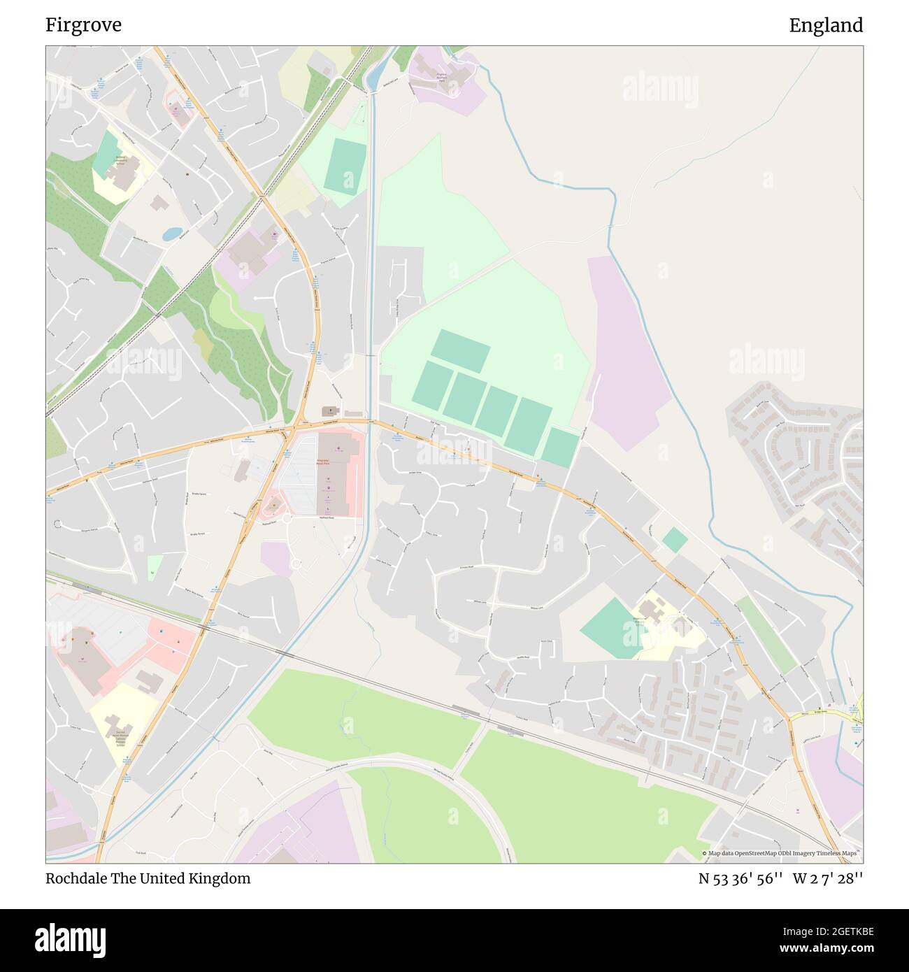 Firgrove, Rochdale, United Kingdom, England, N 53 36' 56'', W 2 7' 28