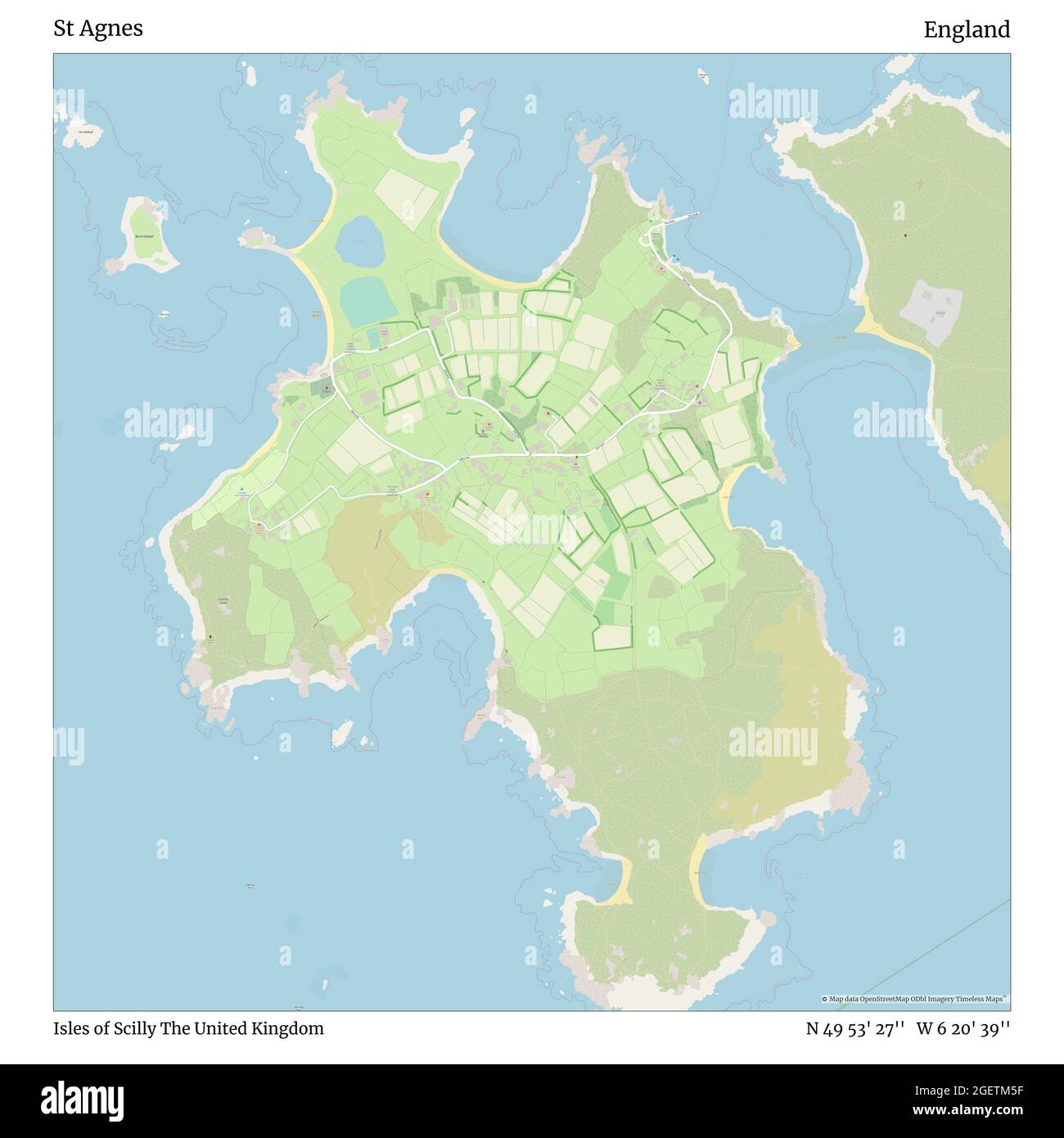 St Agnes, Isles of Scilly, United Kingdom, England, N 49 53' 27'', W 6