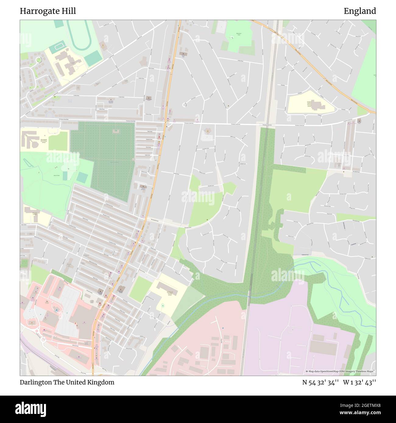 Map of harrogate hires stock photography and images Alamy