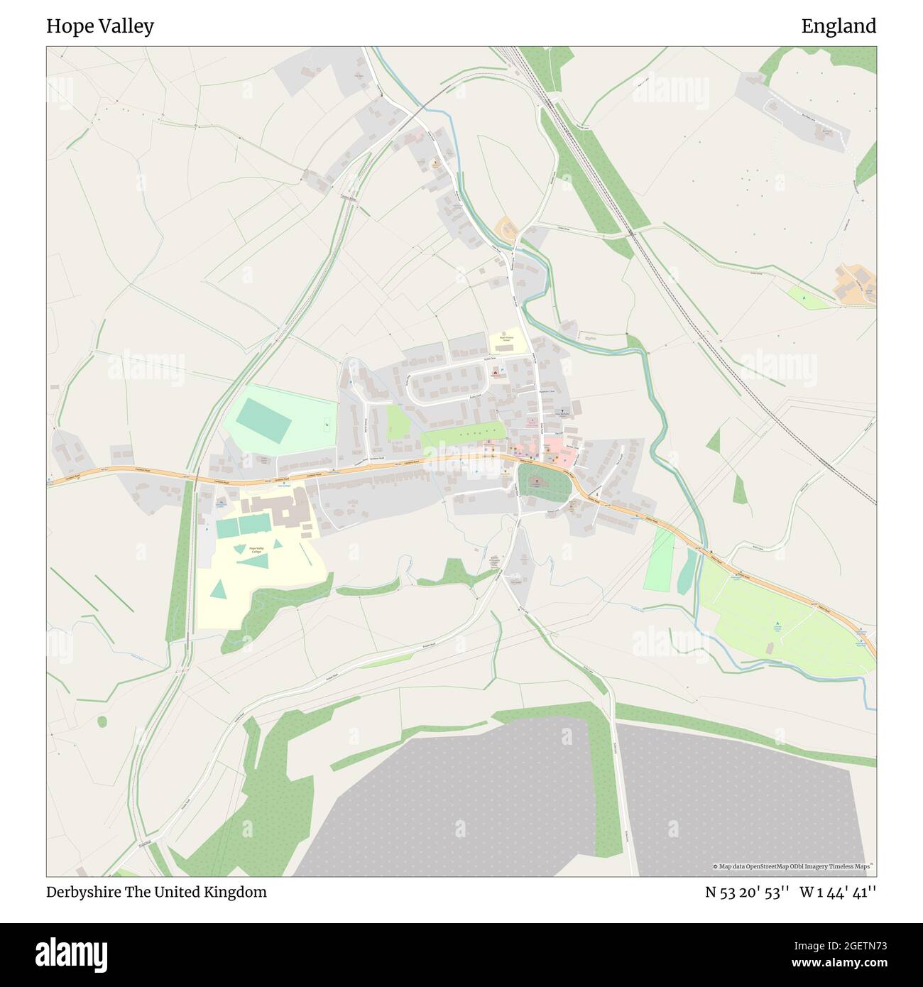 Hope Valley Derbyshire Map Hope Valley Cut Out Stock Images & Pictures - Alamy