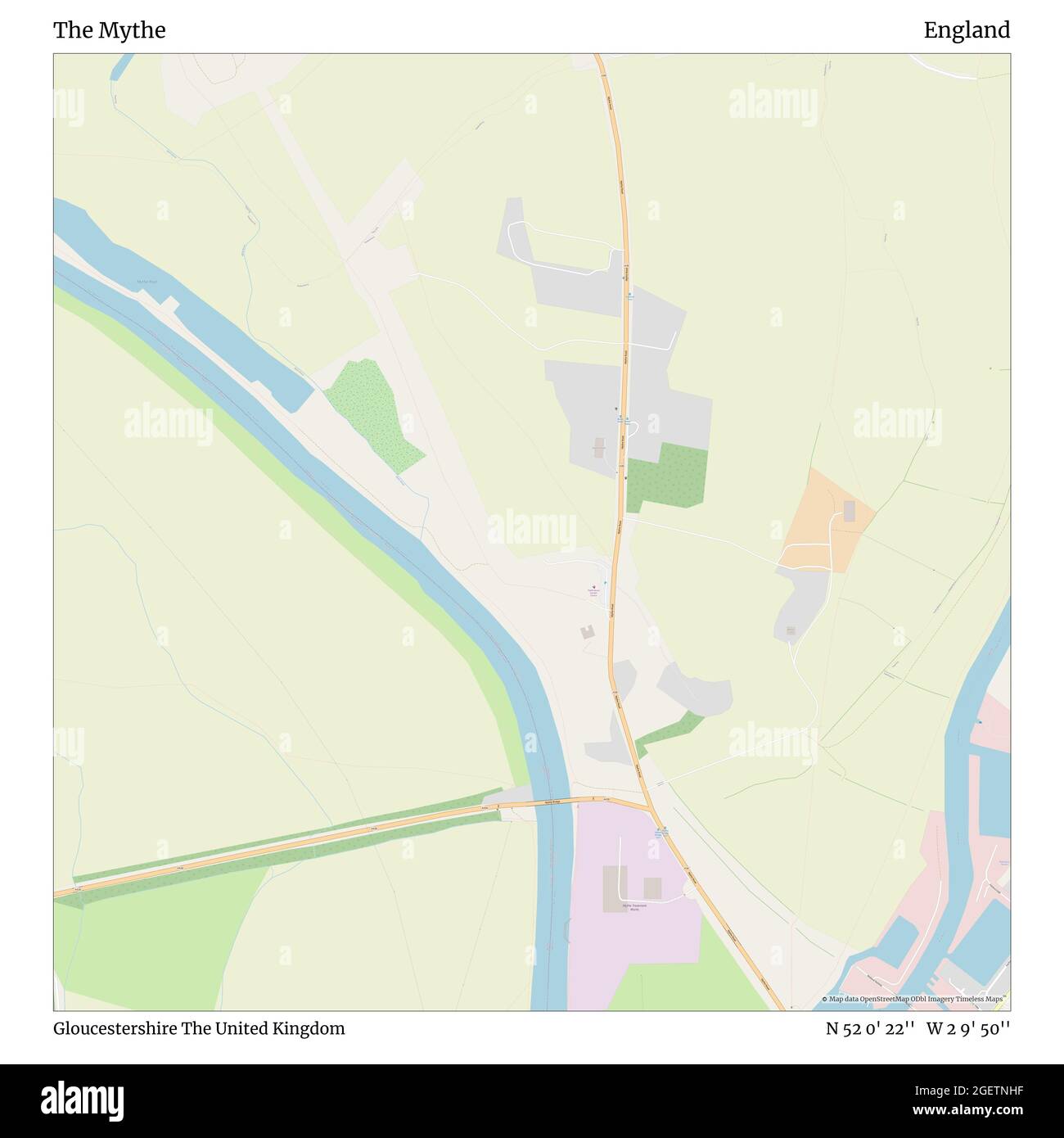 The Mythe, Gloucestershire, United Kingdom, England, N 52 0' 22'', W 2