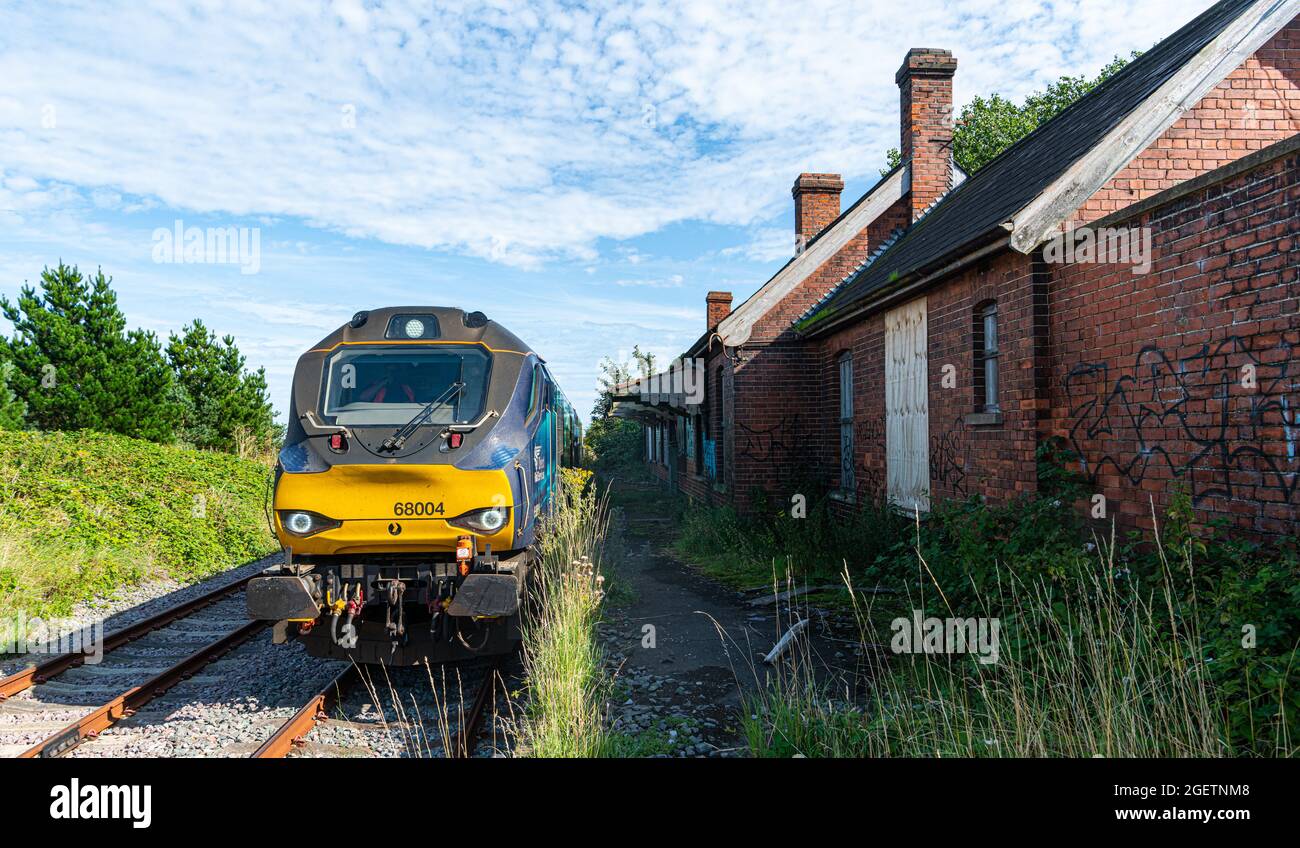 Class 68 locomotive lynn station stock photo alamy