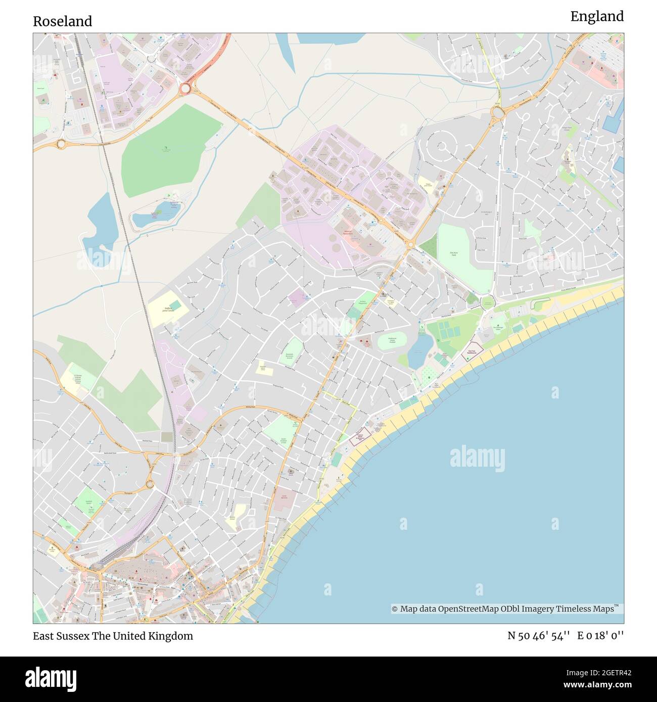 Roseland map hires stock photography and images Alamy