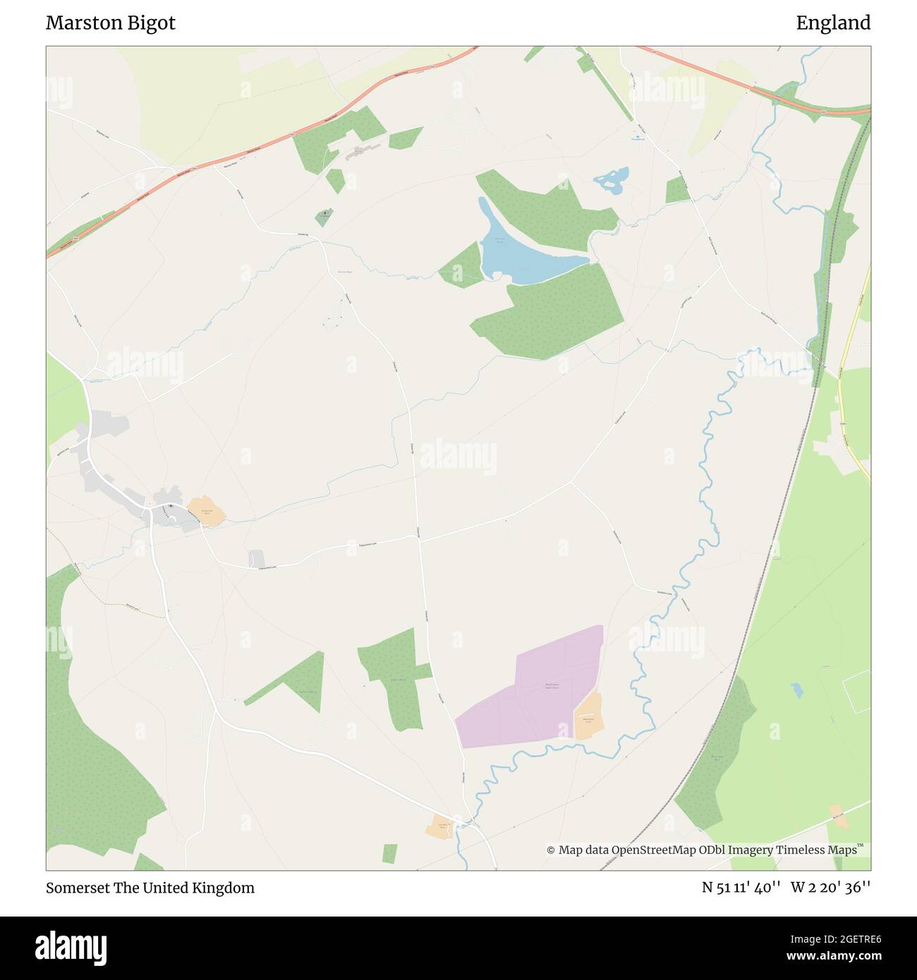Marston Bigot, Somerset, United Kingdom, England, N 51 11' 40'', W 2 20