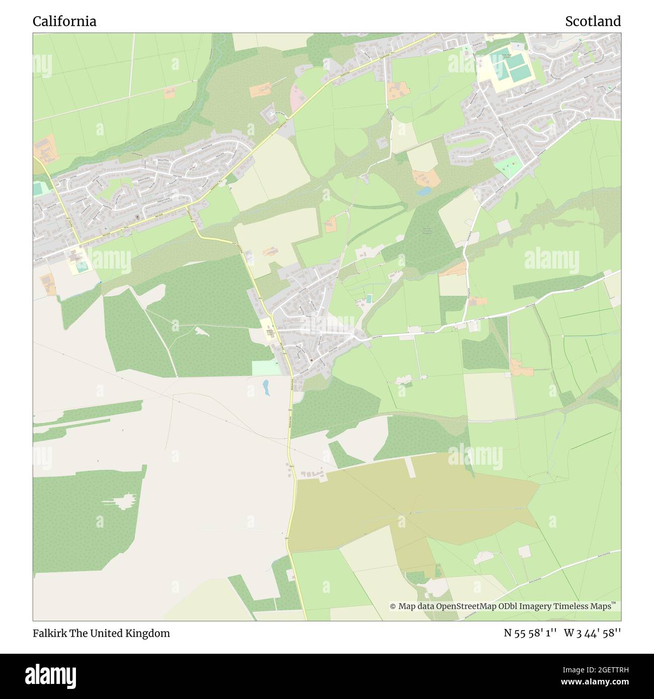 Map of falkirk hires stock photography and images Alamy