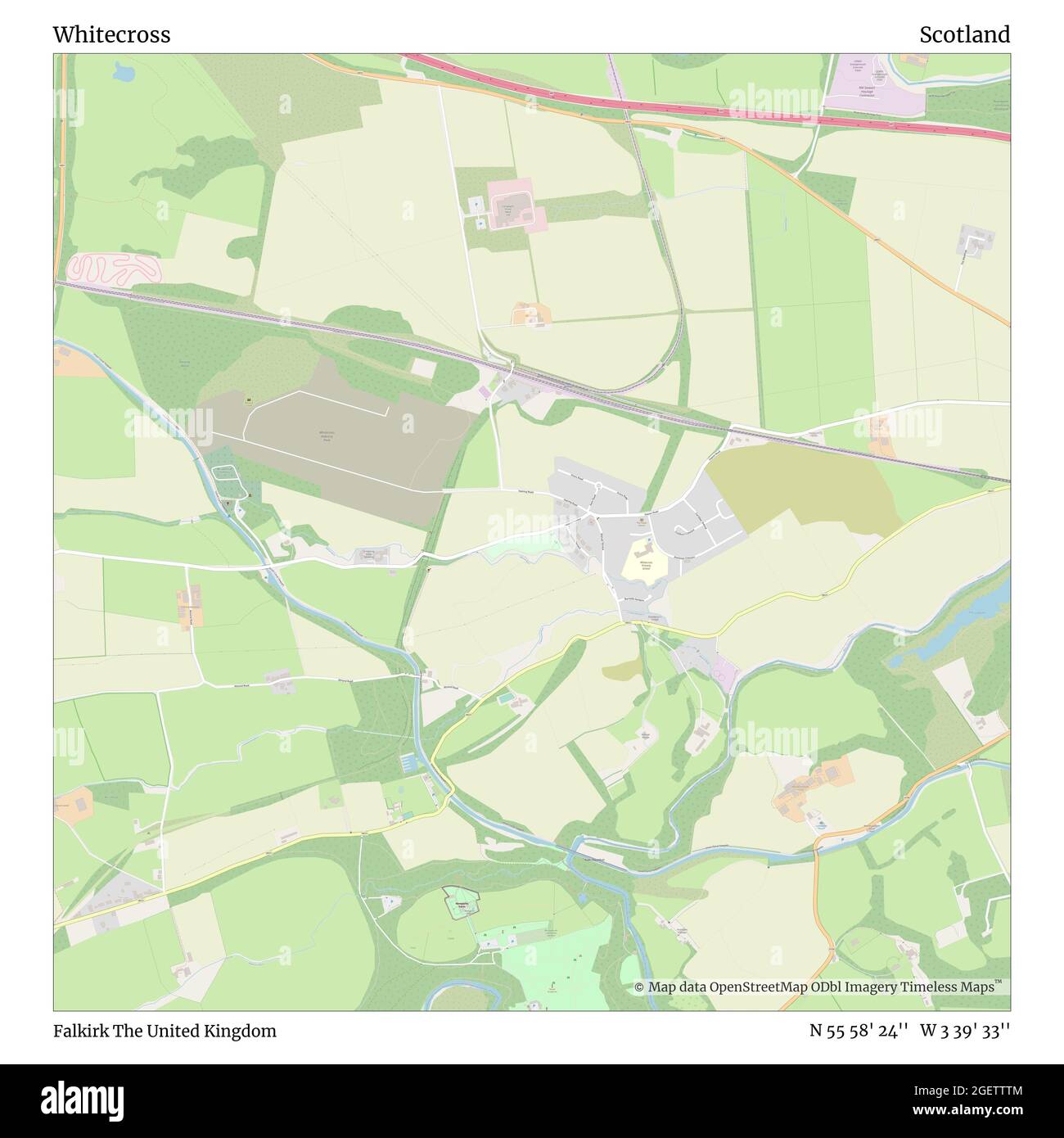 Map of falkirk hires stock photography and images Alamy