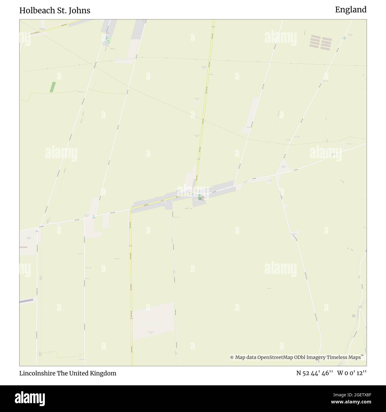 Map Of Holbeach High Resolution Stock Photography and Images Alamy