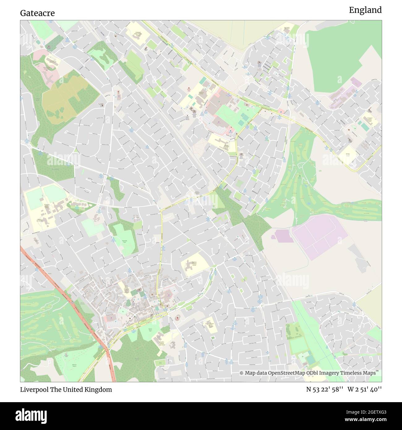 Gateacre liverpool united kingdom england n 53 22 58 w 2 51 40