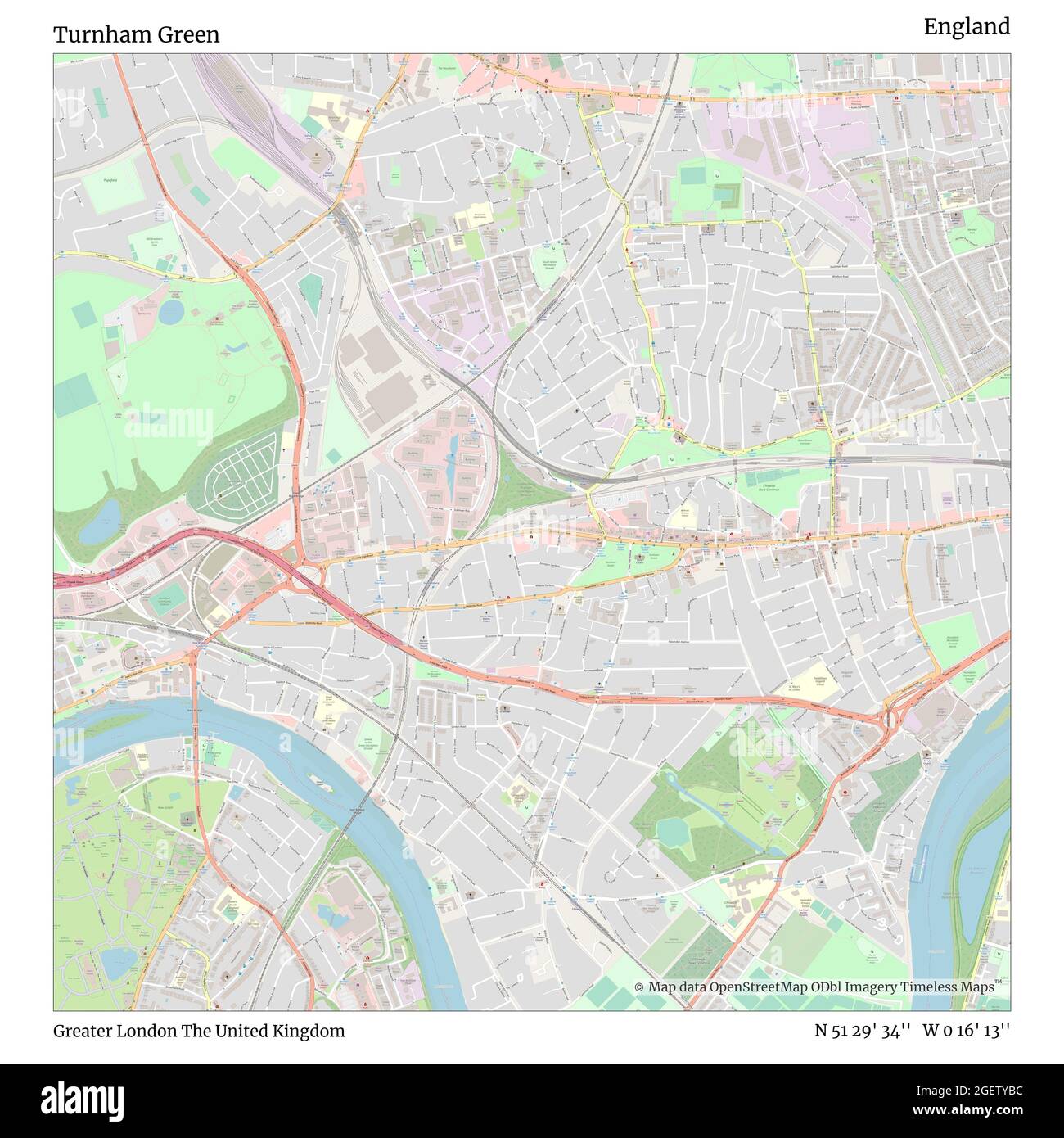 Turnham Green, Greater London, United Kingdom, England, N 51 29' 34 ...