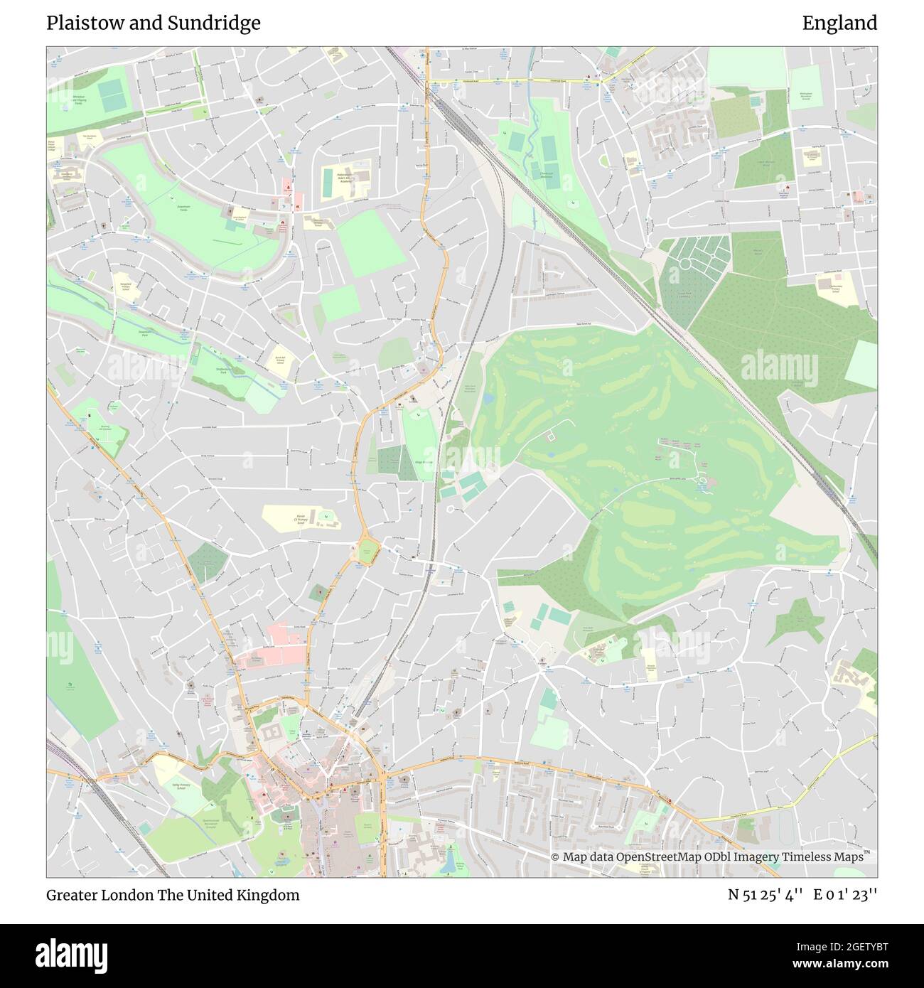 Plaistow and Sundridge, Greater London, United Kingdom, England, N 51