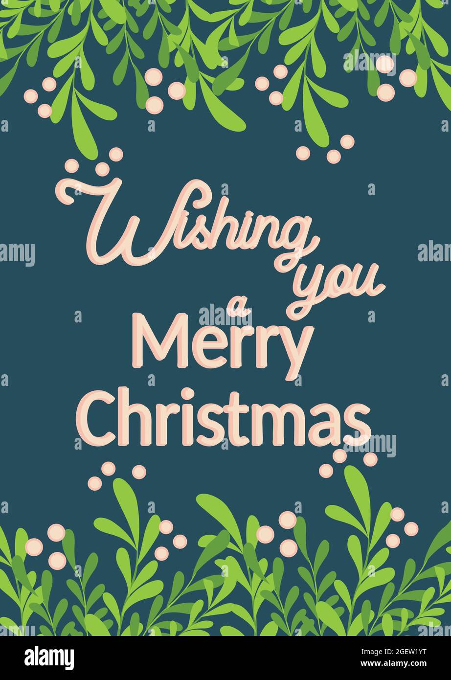 Christmas and Happy New Year templates. Trendy retro design template