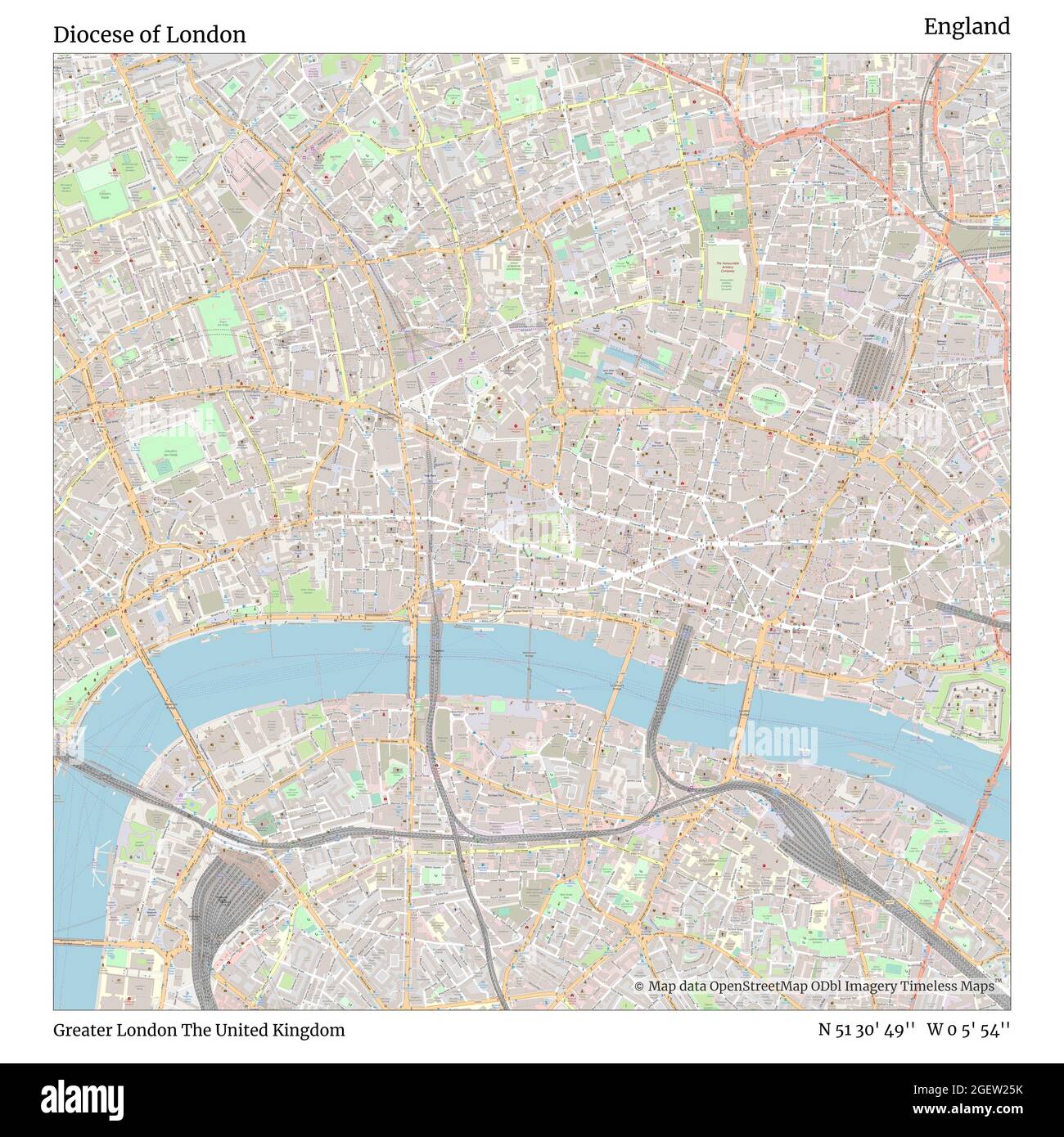 Sherlock Holmes Map Of London Diocese Of London, Greater London, United Kingdom, England, N 51 30' 49'',  W 0 5' 54'', Map, Timeless Map Published In 2021. Travelers, Explorers And  Adventurers Like Florence Nightingale, David Livingstone, Ernest