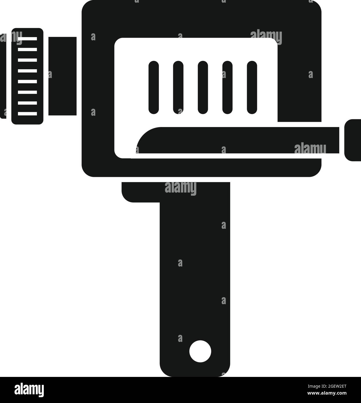 Cinema projector icon simple vector. Movie film Stock Vector Image ...