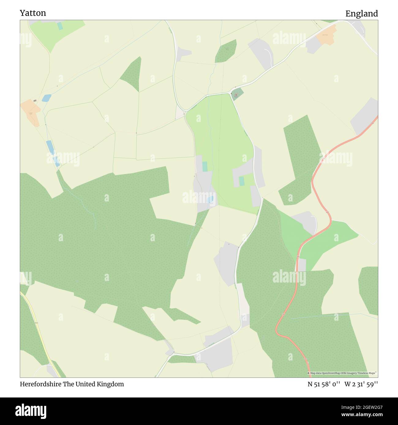 Yatton, Herefordshire, United Kingdom, England, N 51 58' 0'', W 2 31