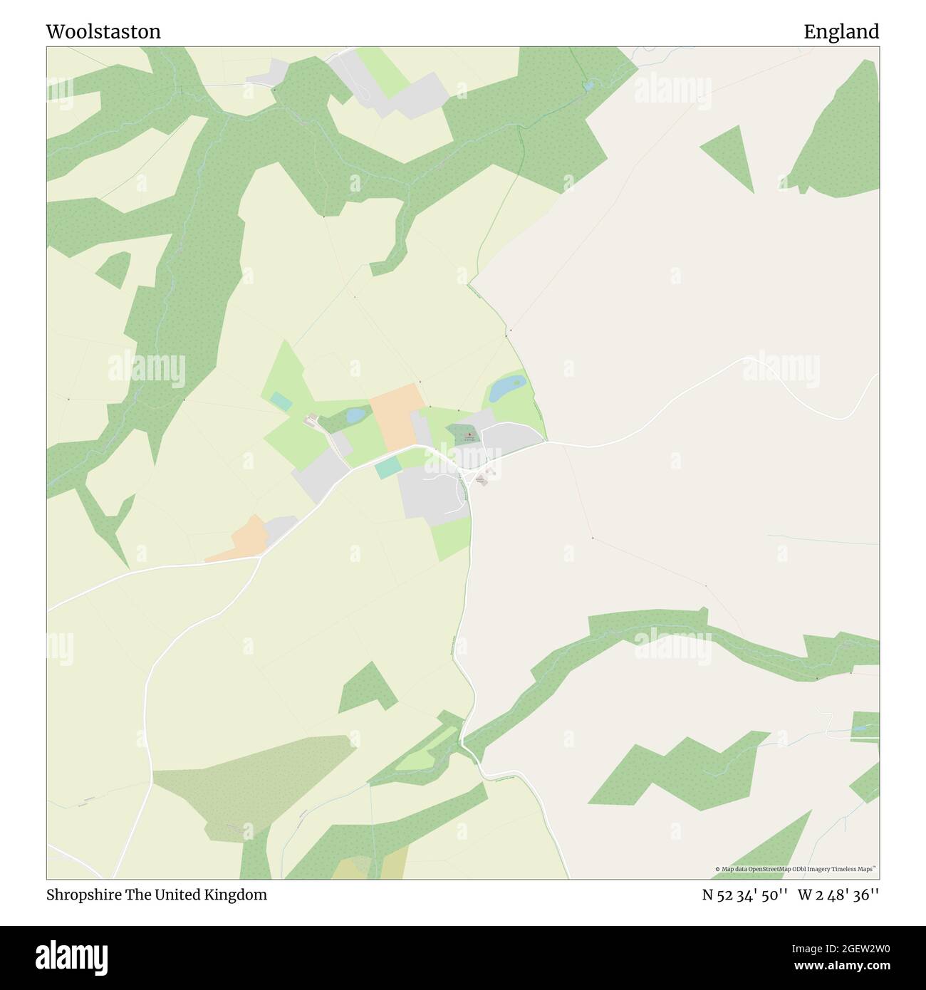 Shropshire map Cut Out Stock Images & Pictures Alamy