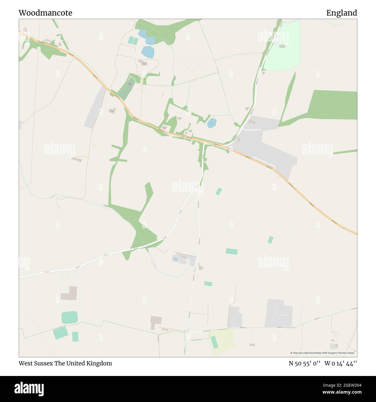 Woodmancote map Cut Out Stock Images & Pictures Alamy