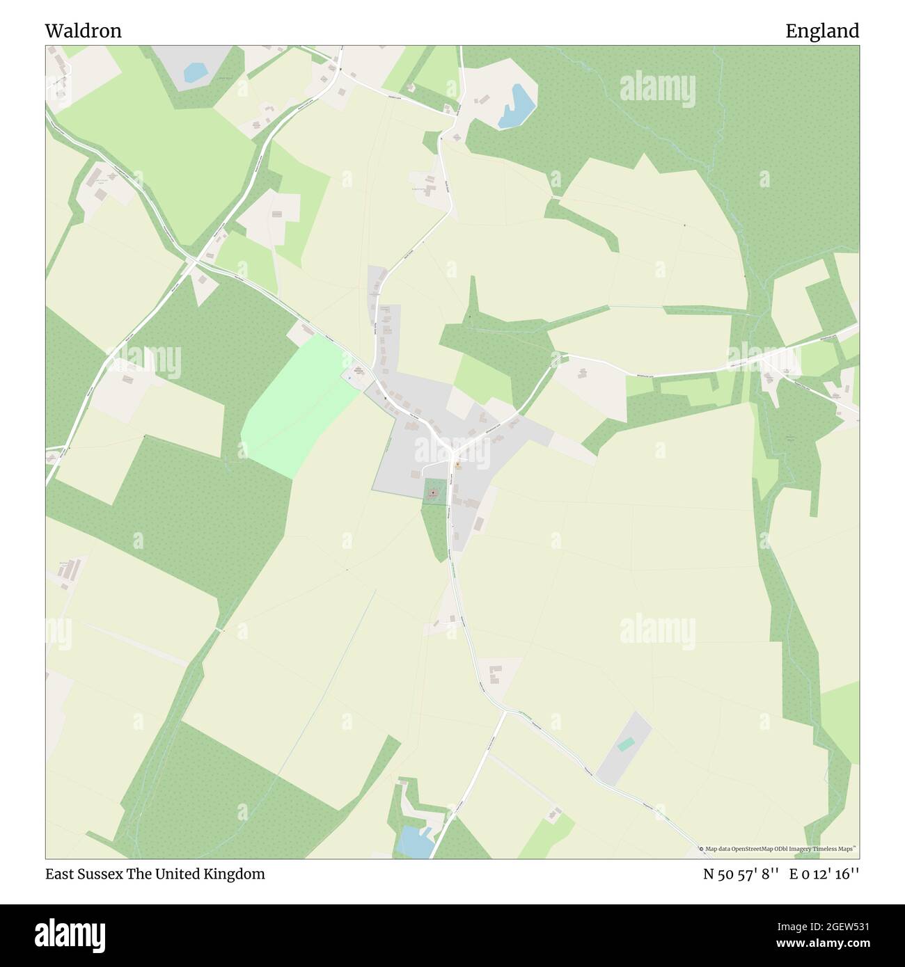 Waldron map hires stock photography and images Alamy