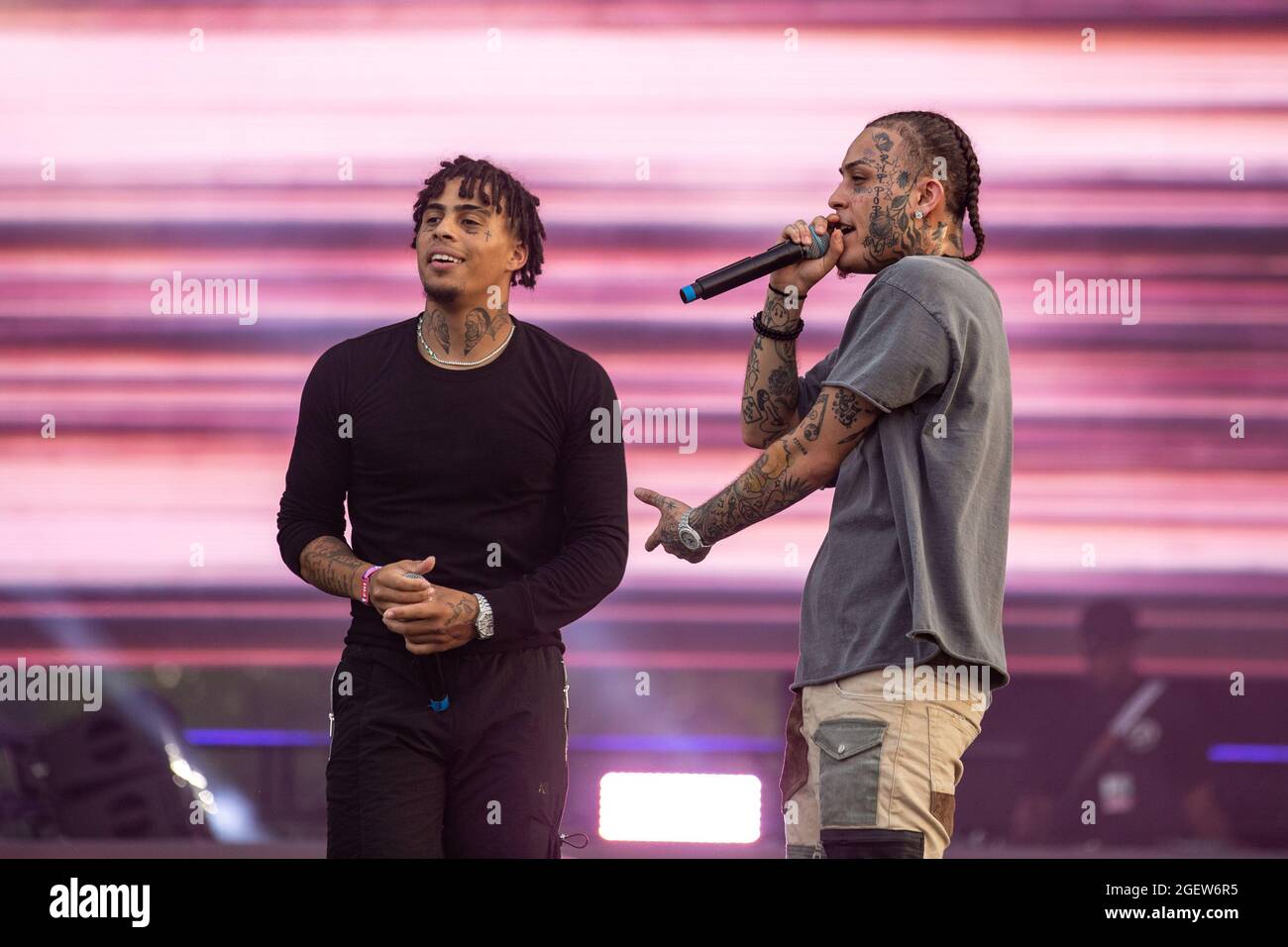 Heartbreak Kid (Kamrin Houser) and Lil Skies (Kimetrius