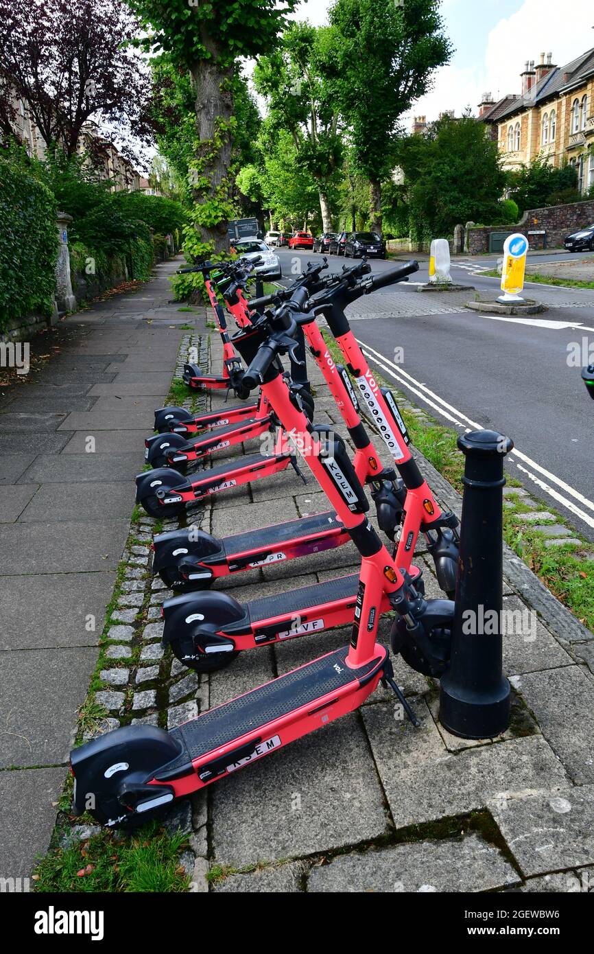 Bristol electric scooters hires stock photography and images Alamy