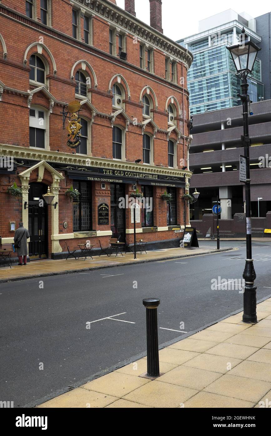 The Old Contemptibles Victorian Pub In Birmingham City Centre