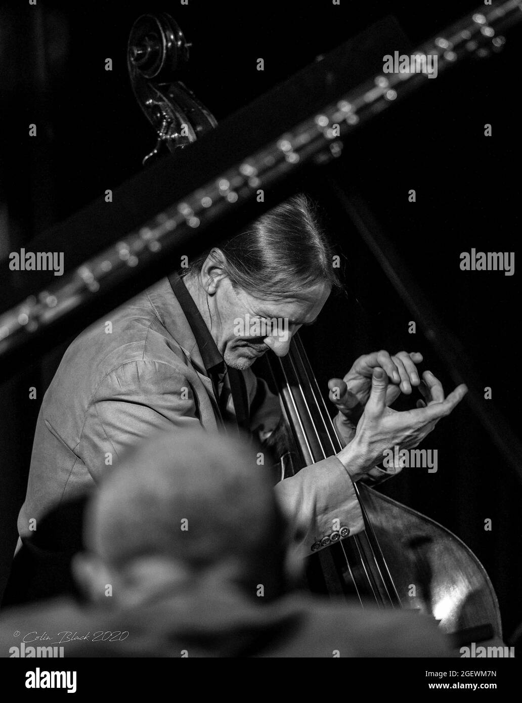 Jazz musicians at The Blue Lamp, Aberdeen, Scotland Stock Photo