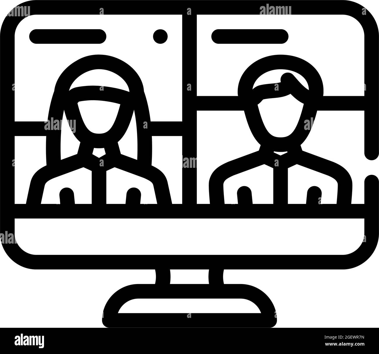 Participants home conference Cut Out Stock Images & Pictures - Alamy