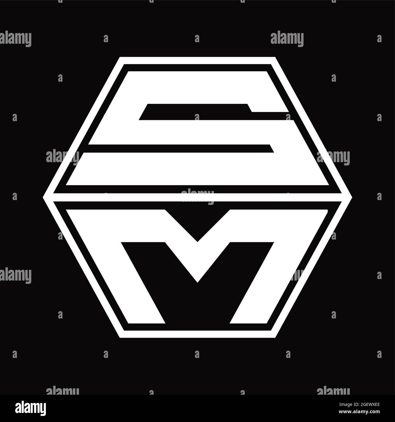 Sm Logo Monogram With Hexagon Shape Up And Down Blackground Design Template Stock Vector Image Art Alamy Sm Logo Monogram With Hexagon Shape Up And Down Blackground Design Template Stock Vector Image Art Alamy