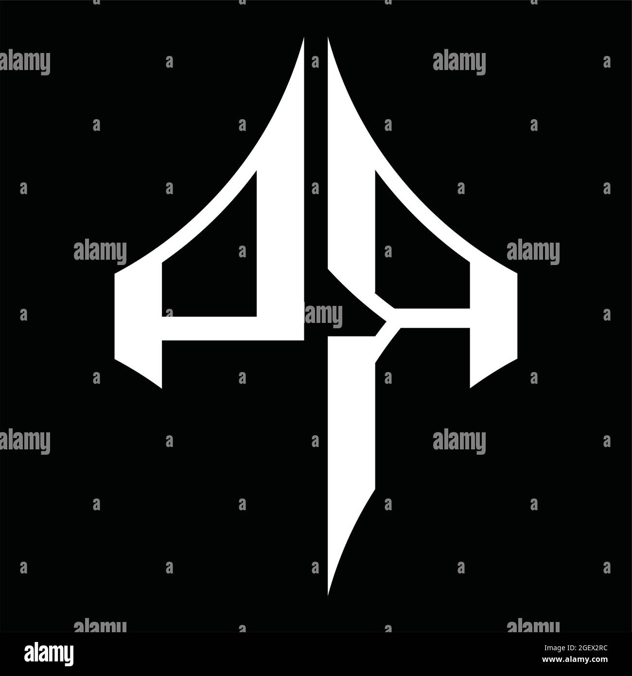 Iconic Pr Star Pr logos Stock Vector Images - Alamy
